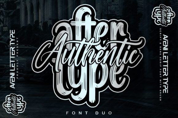 Authentic After Type: A Font Duo for Modern Branding