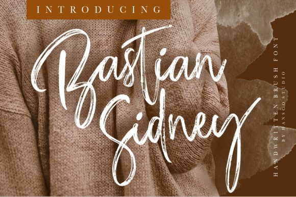 Bastian Sidney: A Cool Brushed Script Font for Modern Brands