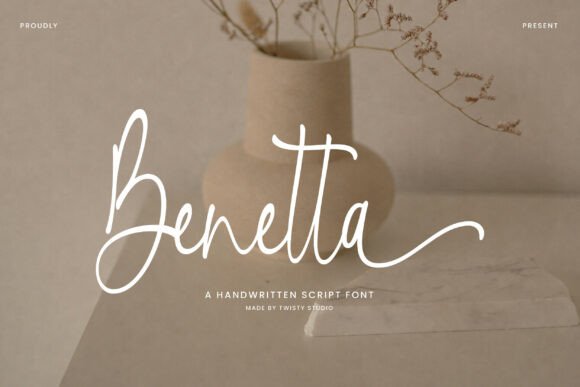 Benetta: A Handwritten Font with Timeless Charm
