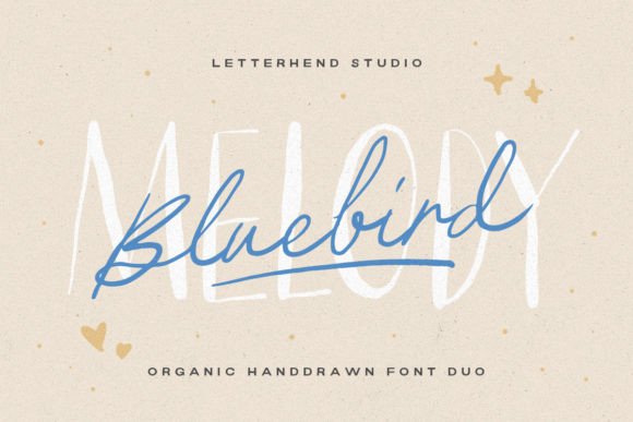 Bluebird Melody: A Font Duo for Authentic Branding
