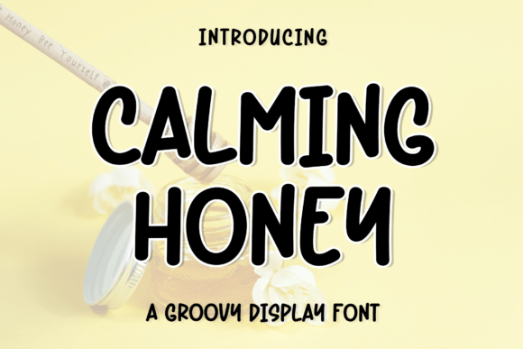 Calming Honey: A Script Font for Modern Sophistication