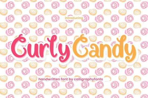 Curly Candy: Adding Playful Charm to Your Creative Projects