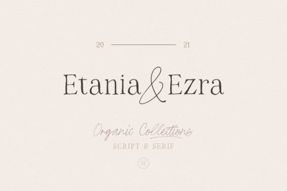 Etania & Ezra: A Serif and Script Duo for Authentic Design