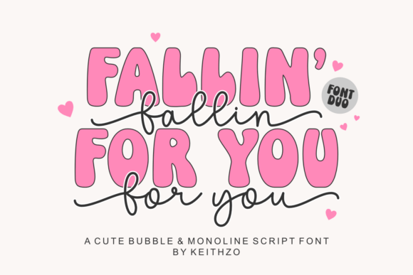 Fallin for You: A Font Duo for Heartfelt Branding