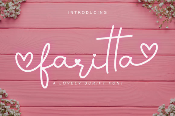 Faritta: The Elegant Script Font That Feels Like a Personal Touch