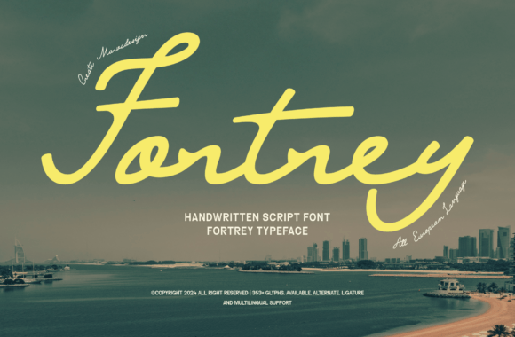 Fortrey: A Classic Script Font for Modern Projects
