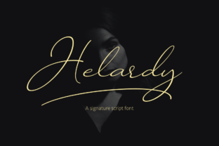 Helardy: Crafting Brand Personality with a Script Font