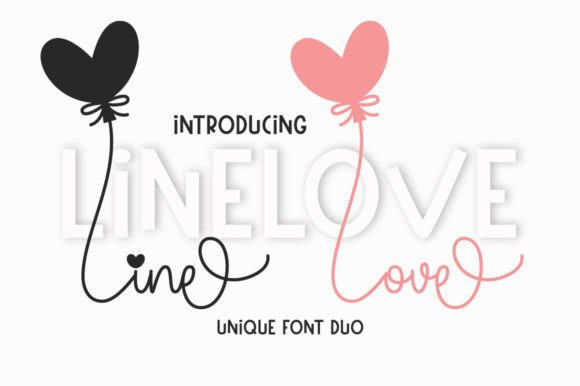 Line Love Duo: Where Handwritten Charm Meets Modern Polish