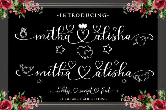 Mitha Alisha: A Sweet Script Font for Joyful Design