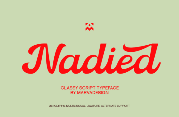 Nadied: The Script Font for Elegant, Personal Branding