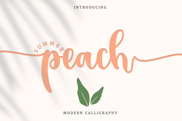 Summer Peach: The Artisan Script for Authentic Branding